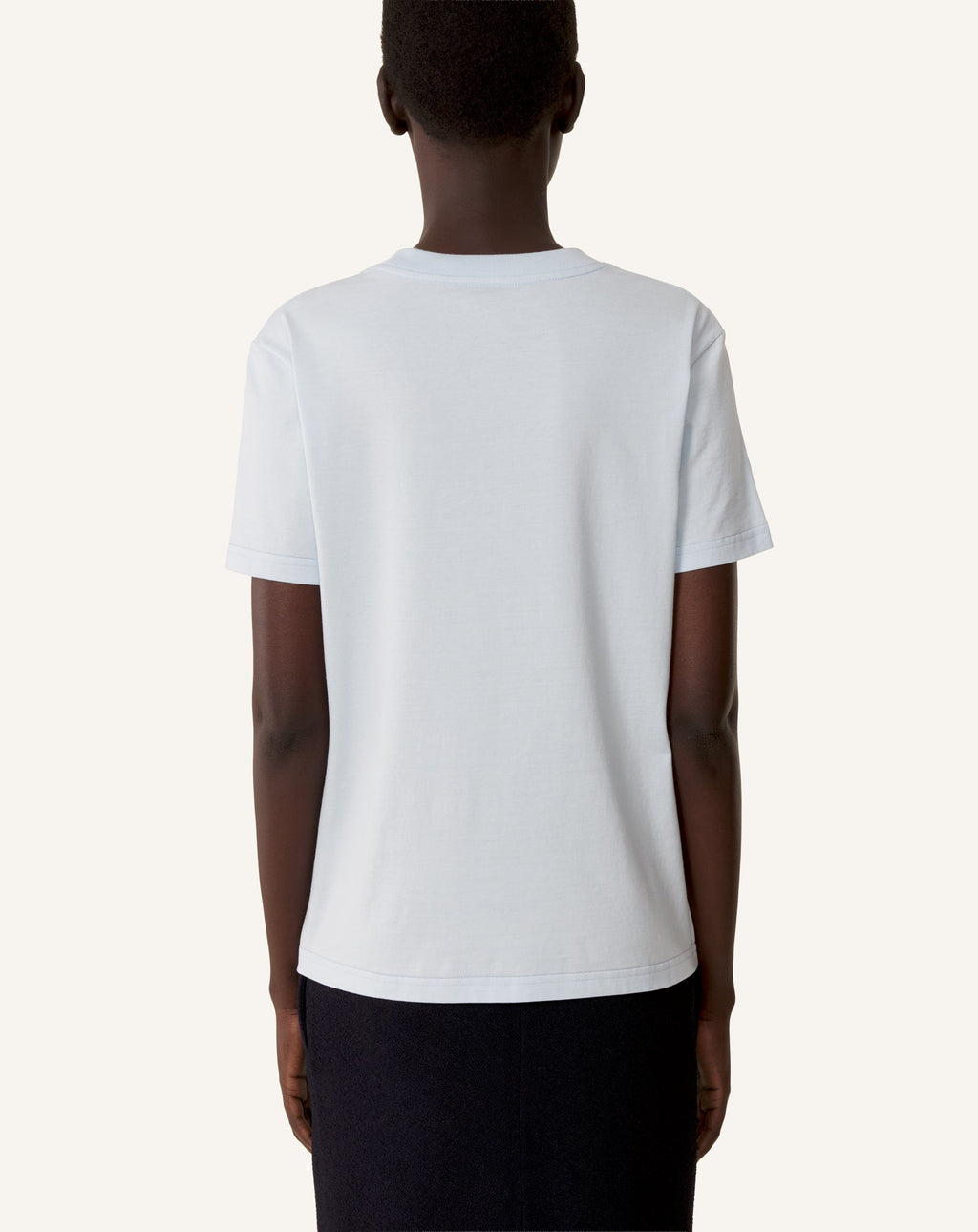 MOTHER AND CHILD EMBROIDERED COTTON JERSEY T-SHIRT