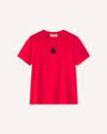 MOTHER AND CHILD EMBROIDERED COTTON JERSEY T-SHIRT