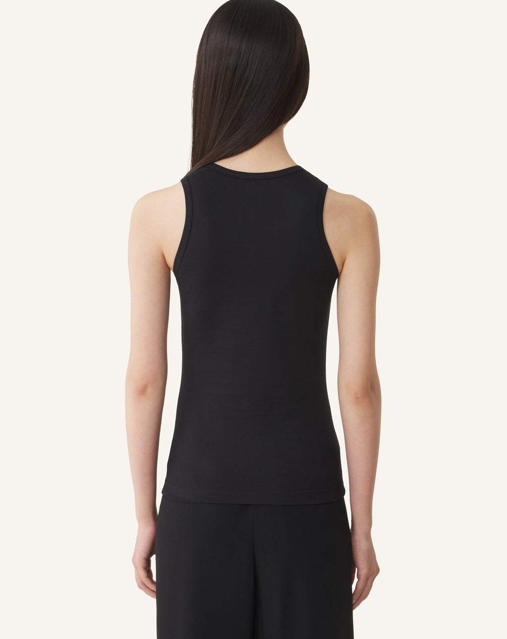 MOTHER AND DAUGHTER EMBROIDERED JERSEY TANK TOP