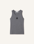 MOTHER AND DAUGHTER EMBROIDERED JERSEY TANK TOP