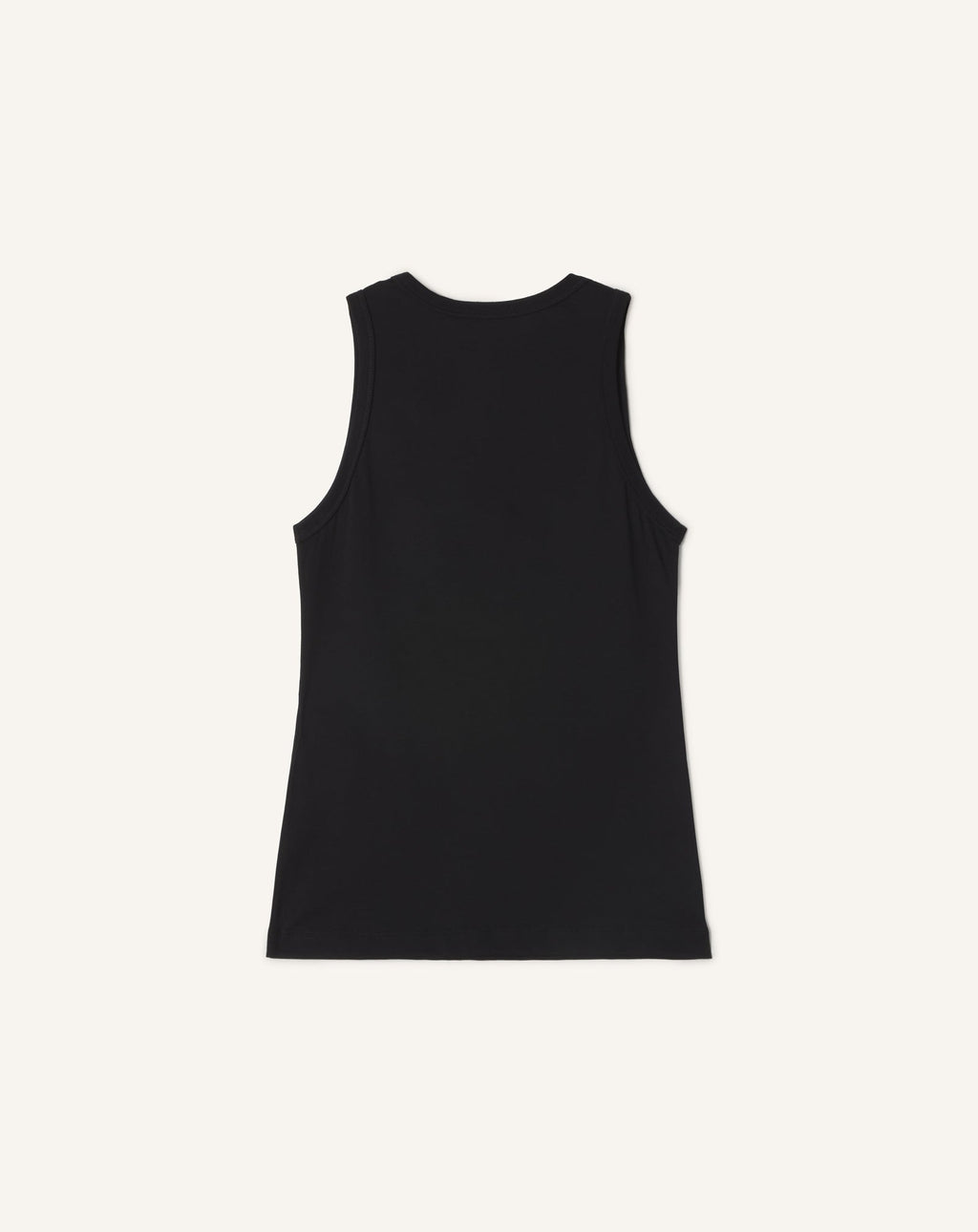 MOTHER AND CHILD EMBROIDERED COTTON JERSEY TANK TOP