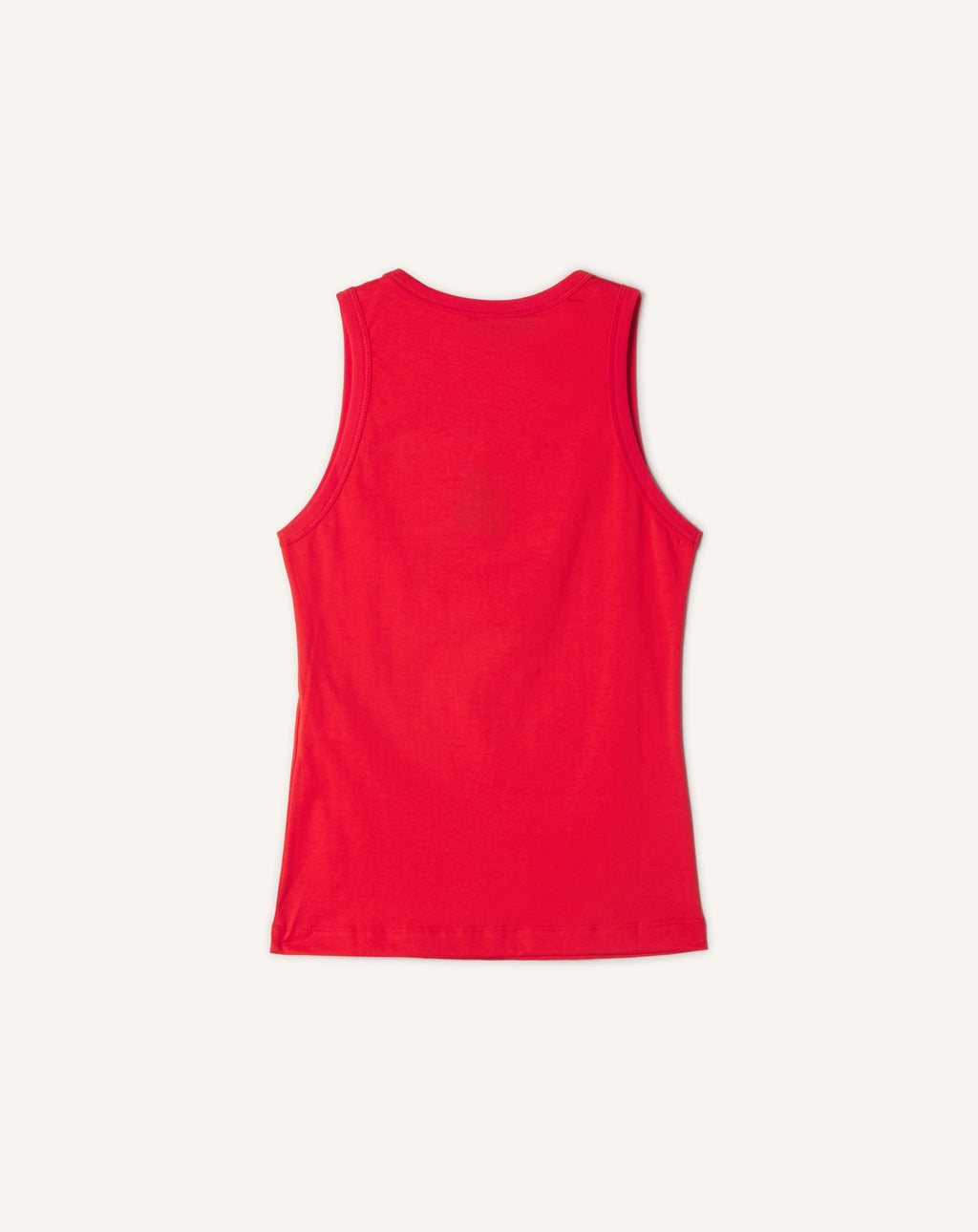 MOTHER AND CHILD EMBROIDERED COTTON JERSEY TANK TOP