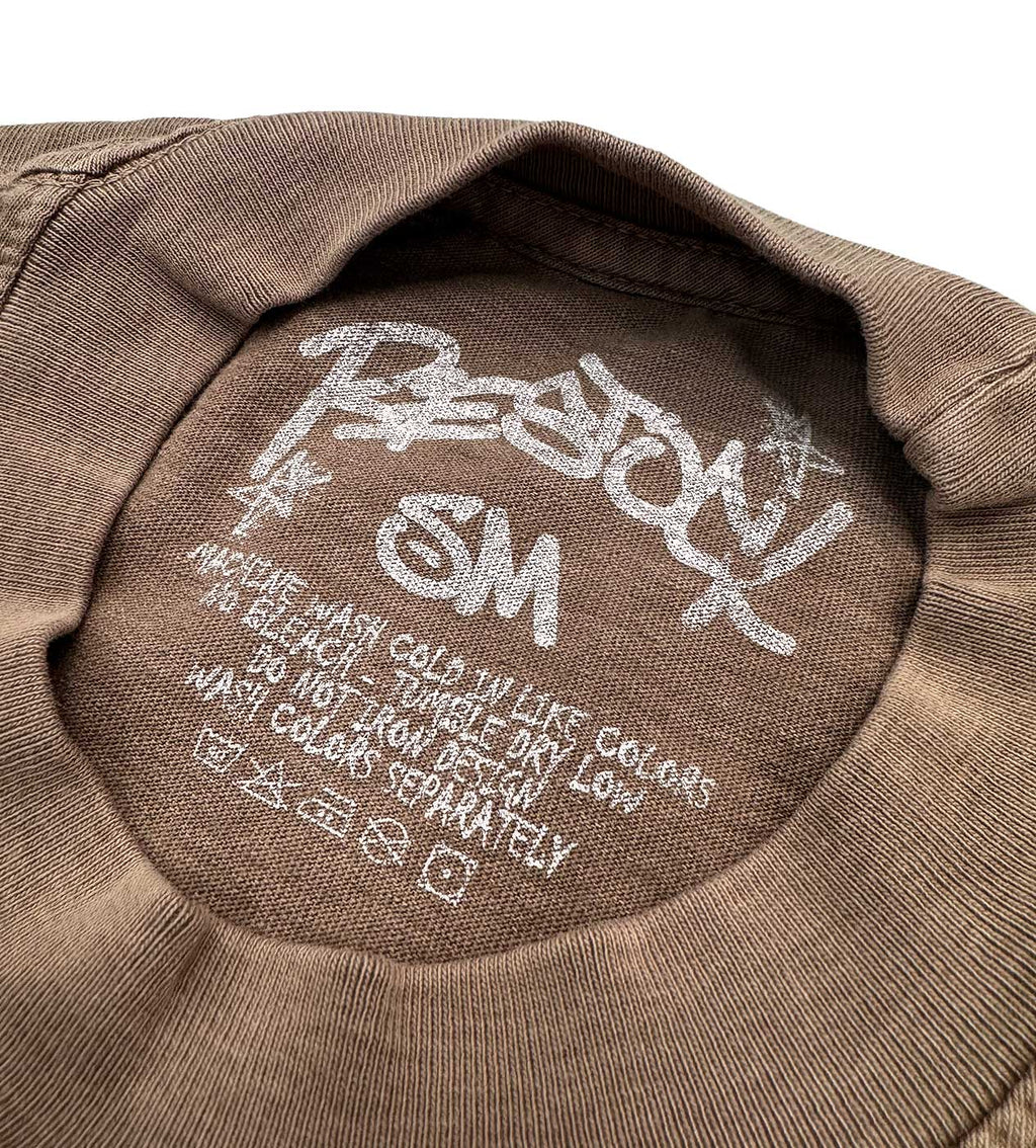 Restock AR The World Is Yours Tee Brown