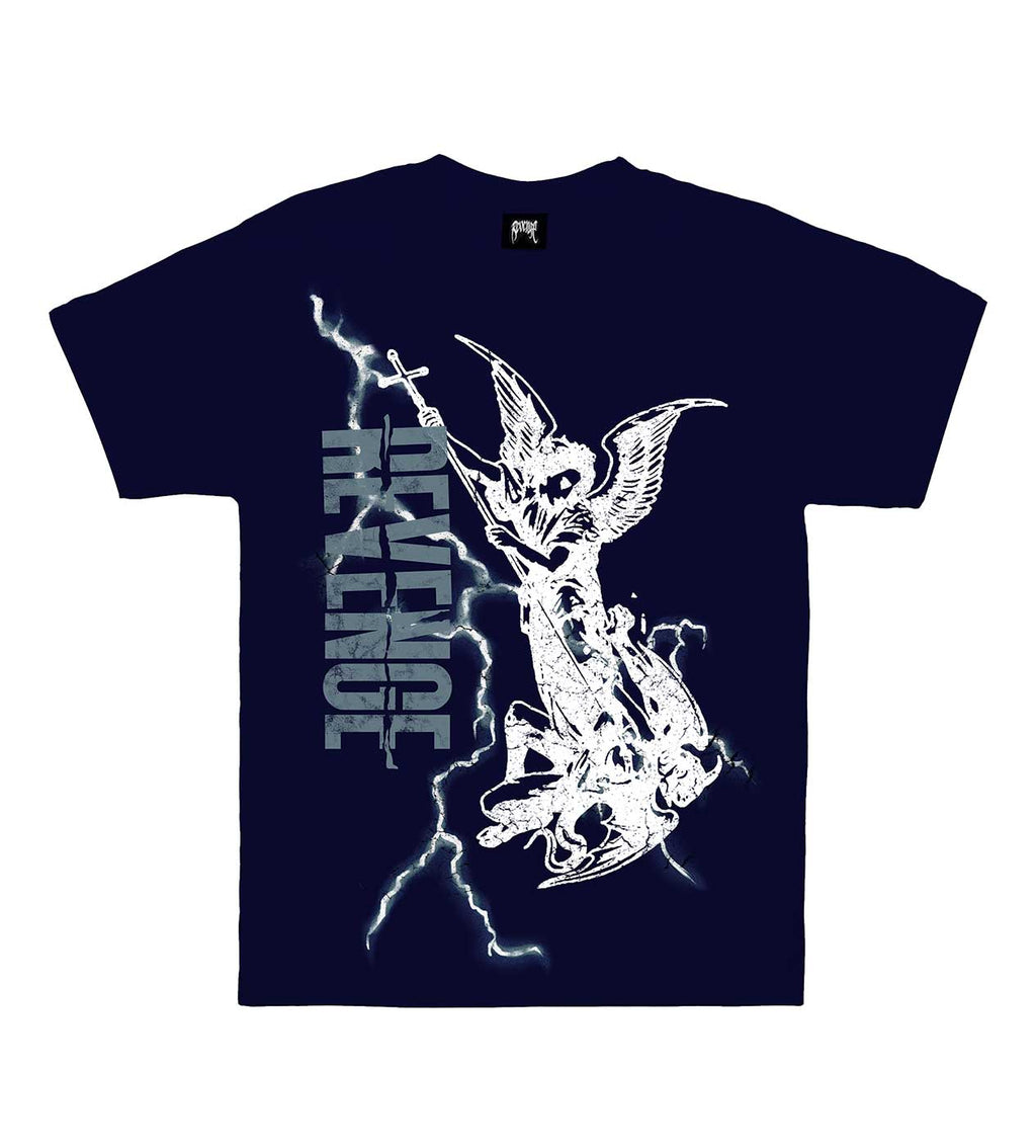 Revenge Archangel Lightning Tee Navy