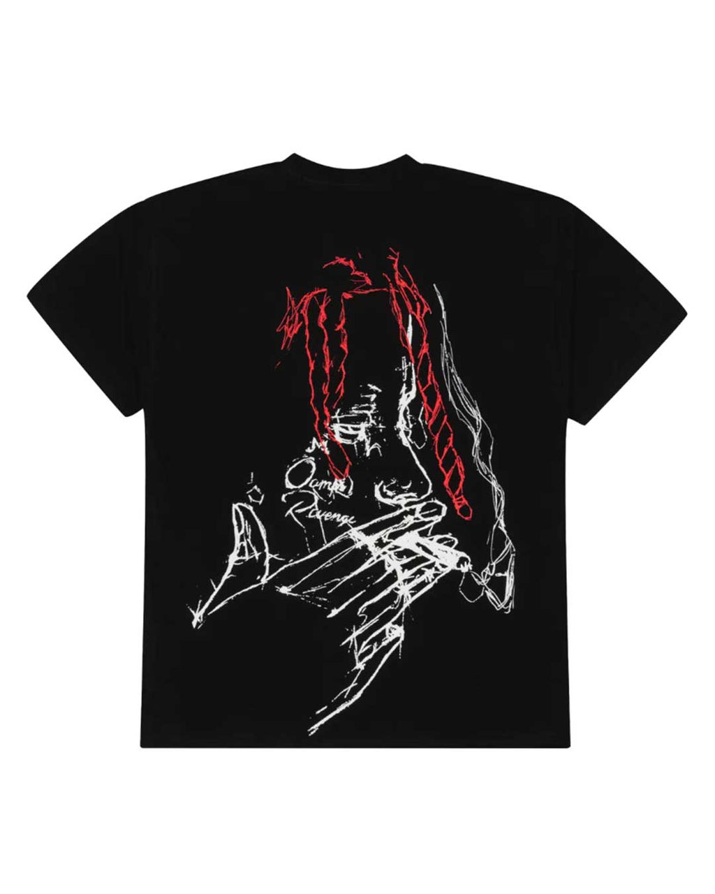 Revenge X Trippie Redd Smoking Arch Tee Black