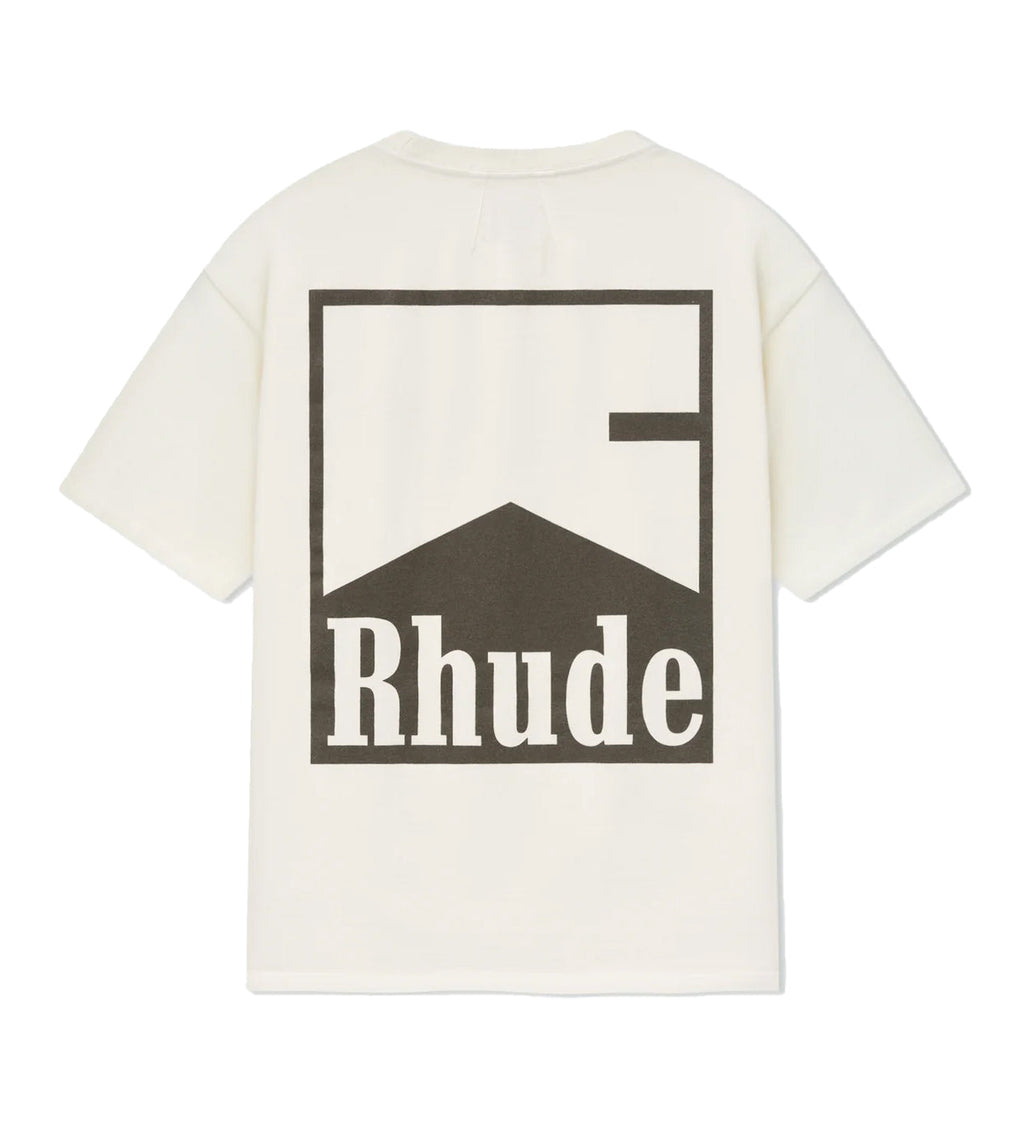 Rhude Chevron Tee Cream