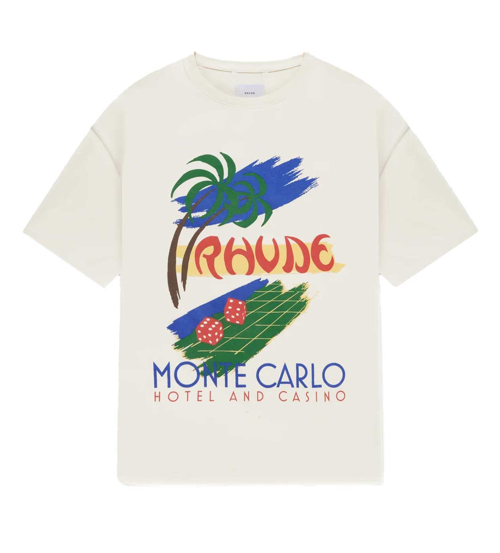 Rhude Roulette Tee Vintage White