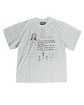 Righteous Jesus Said Tee White