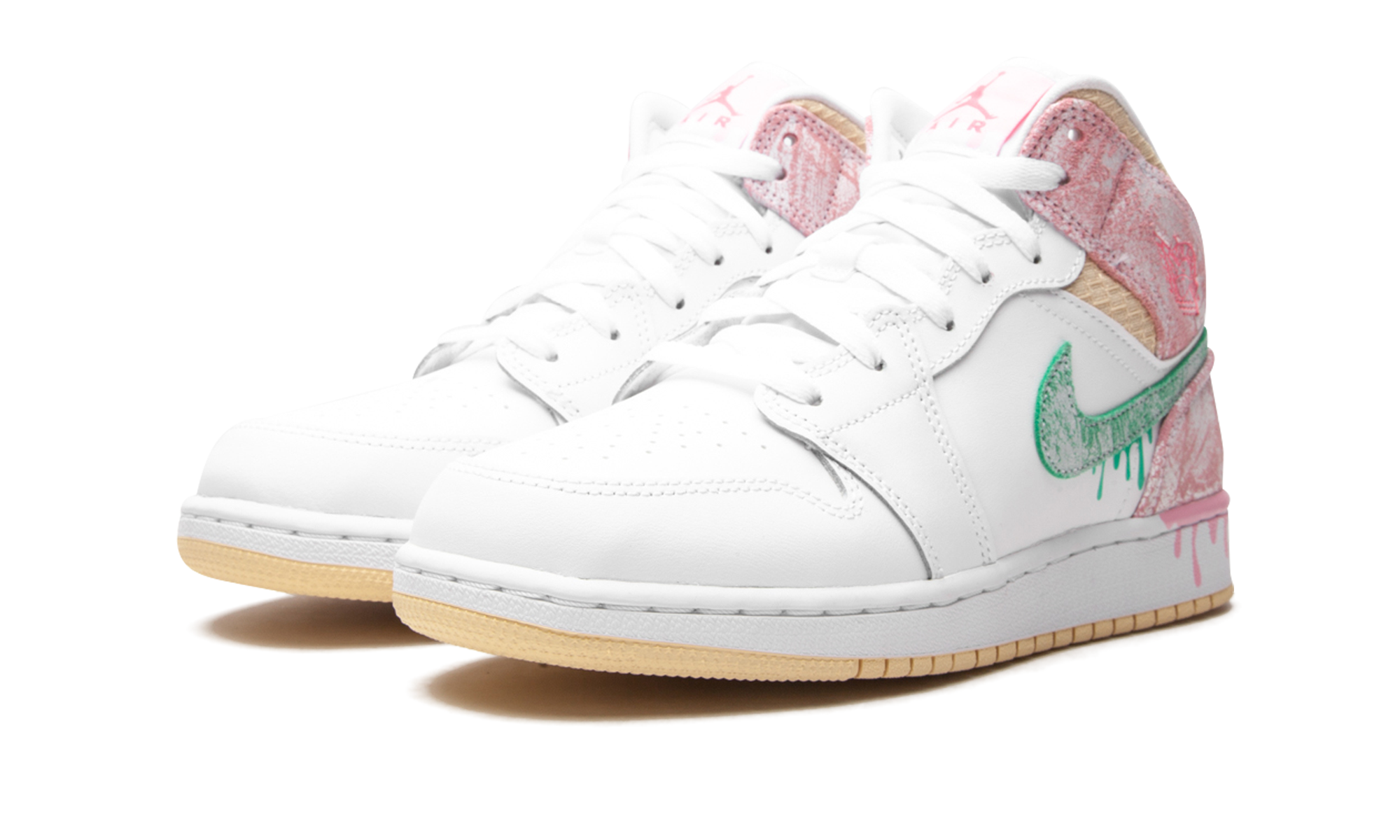 Air Jordan 1 Mid SE GS "Ice Cream" DD1666 100