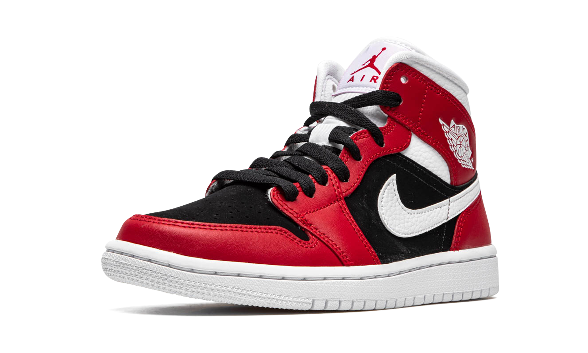 AIR JORDAN 1 MID WMNS "Gym Red / Black" BQ6472 601