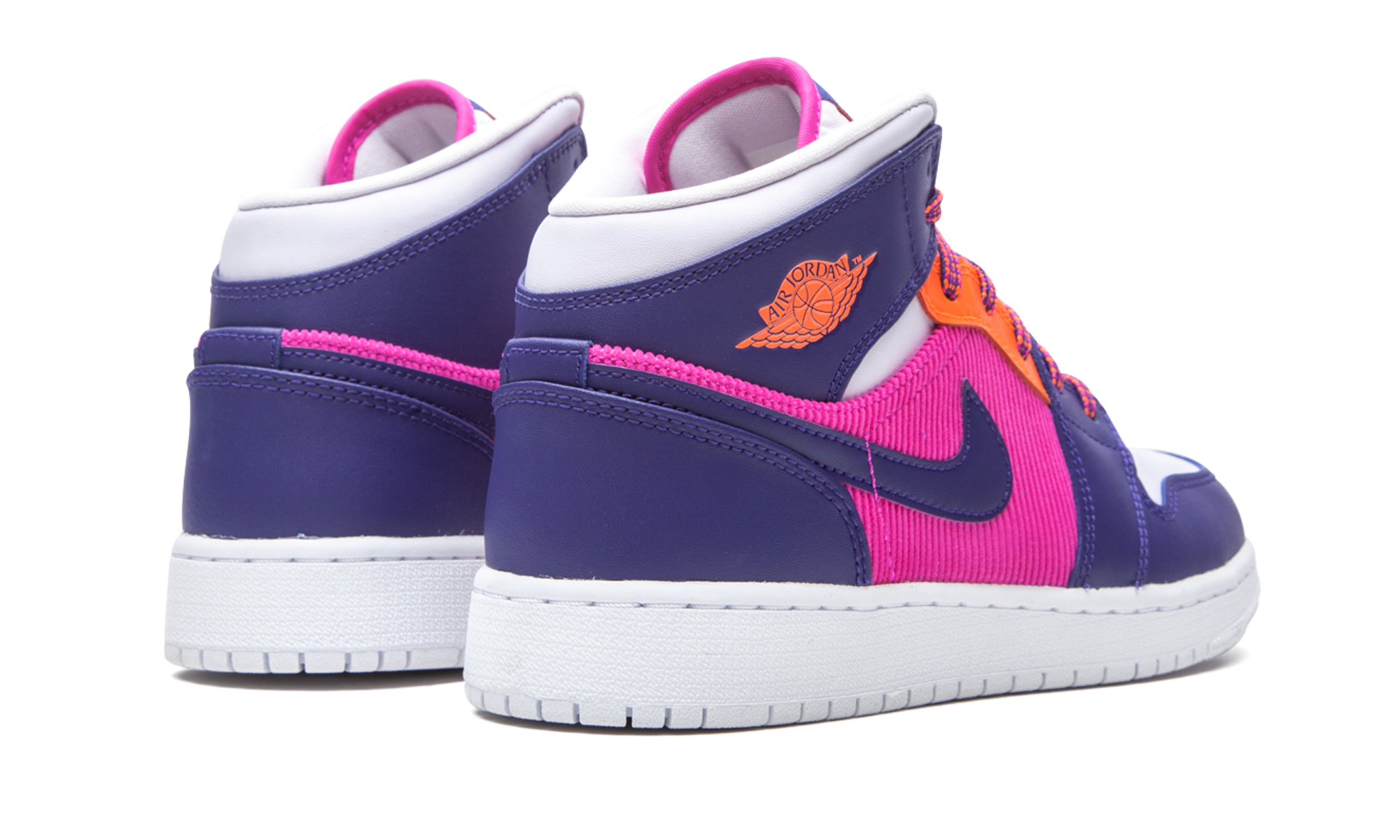 Air Jordan 1 Mid GS "Fire Pink" 555112 602