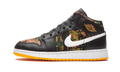 Air Jordan 1 Mid GS "Black / Laser Orange" 555112 003
