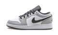 Air Jordan 1 Low GS "Light Smoke Grey" 553560 030