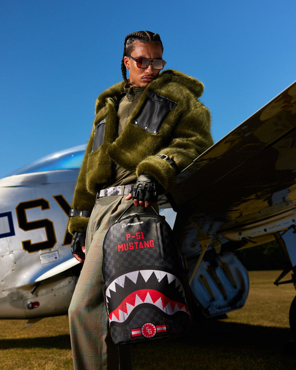BOEING P-51 MUSTANG BACKPACK