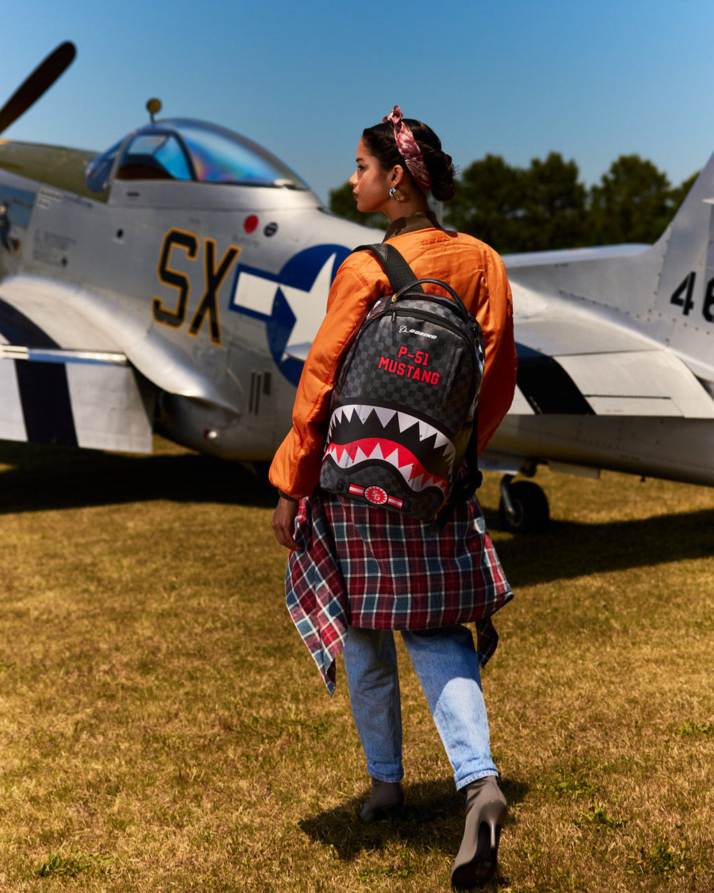 BOEING P-51 MUSTANG BACKPACK