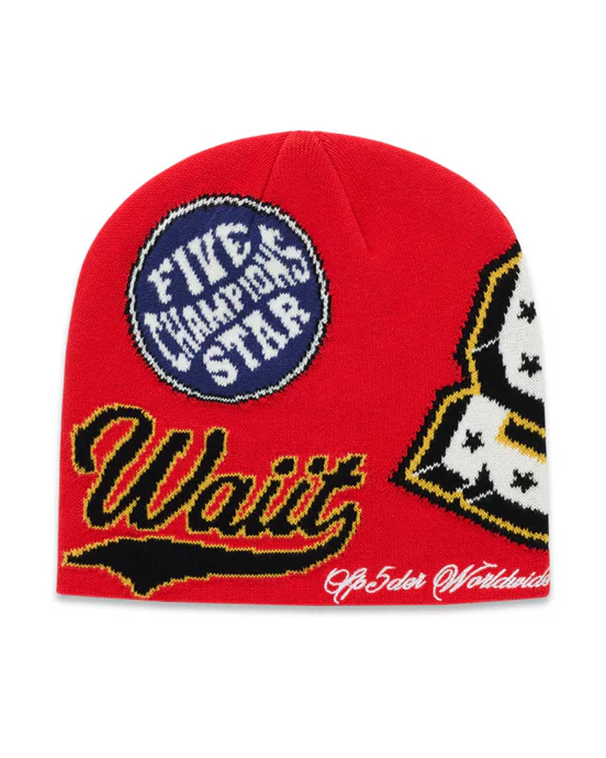 Sp5der District V Skully Red