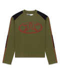 Sp5der Service L/S Tee Chive Green