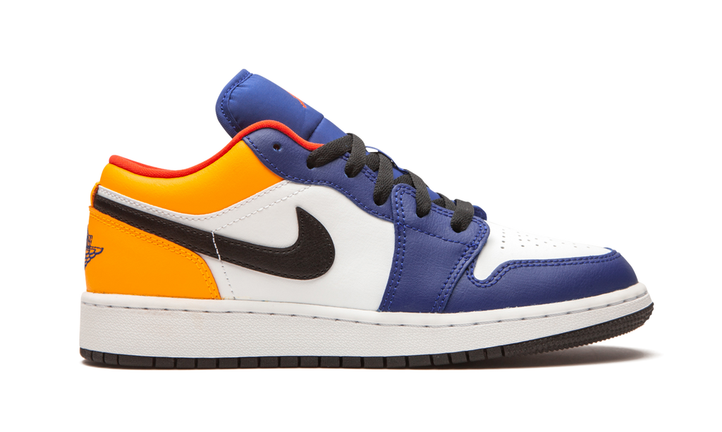 Air Jordan 1 Low GS "Royal Yellow" 553560 123