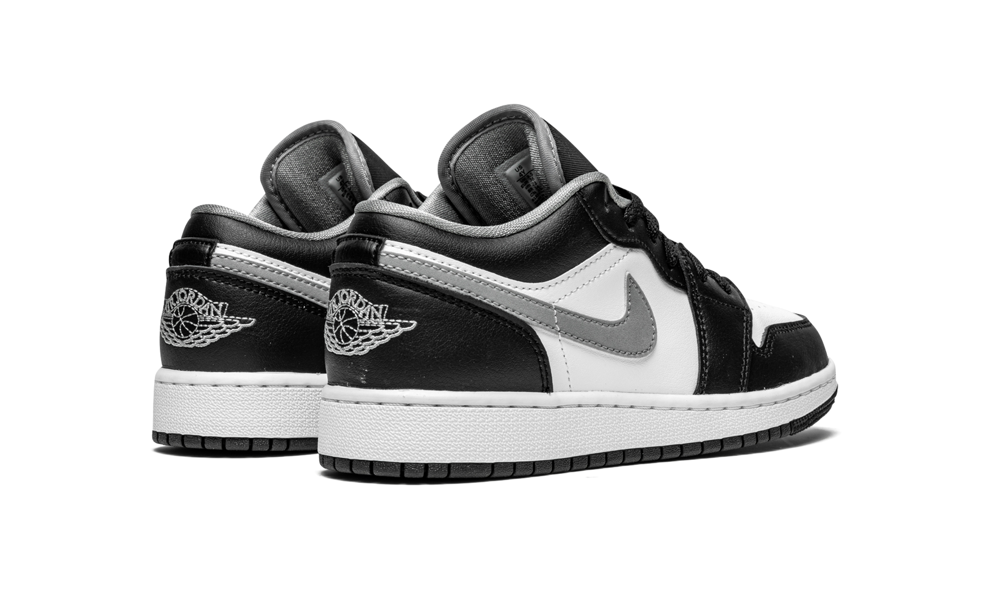 Air Jordan 1 Low GS "Black / Grey / White" 553560 040