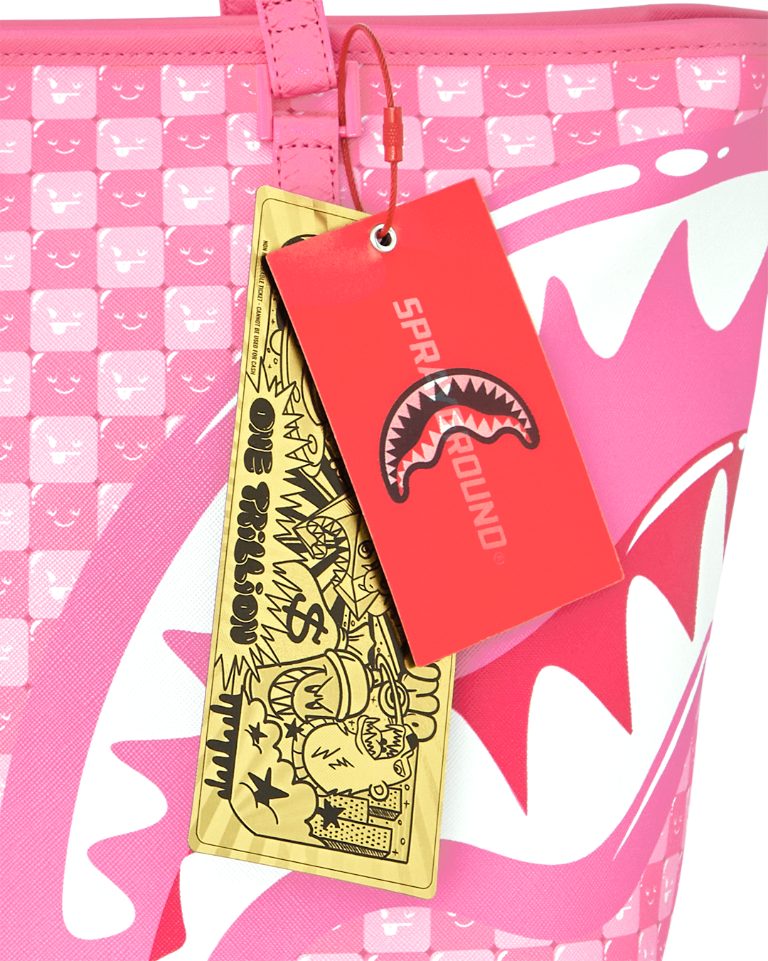 SHINOBI SHARKS IN PARIS (PINK) TOTE