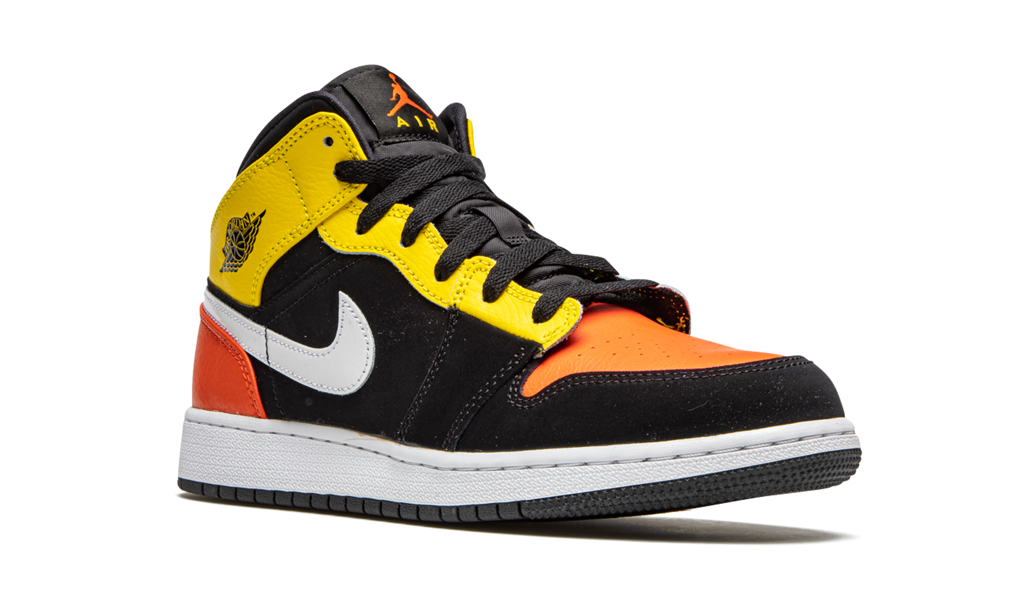 Air Jordan 1 MID SE GS "Amarillo Team Orange" BQ6931 087