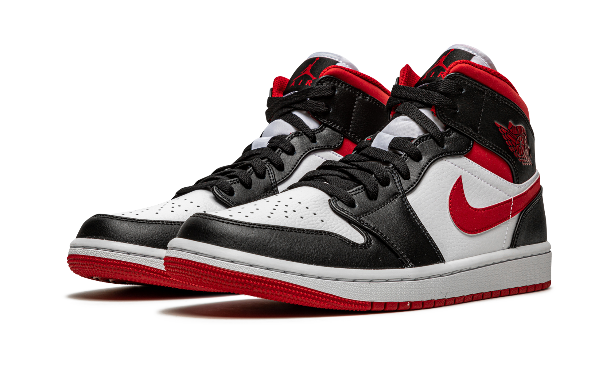 Air Jordan 1 Mid "Metallic Red" 554724 122