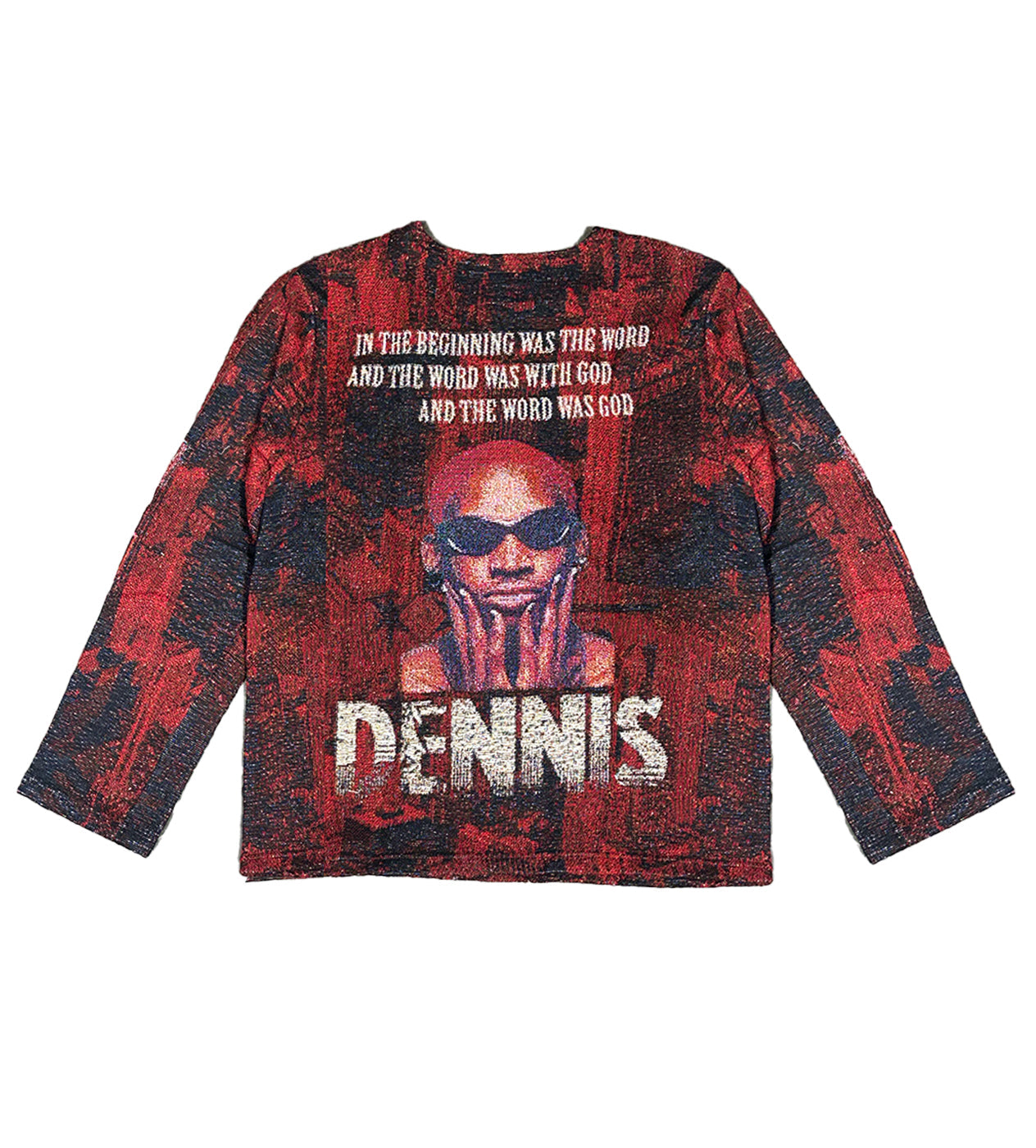 Team Sports US Rodman Crewneck Red