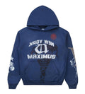 Travis Met Life Hoodie Washed Blue