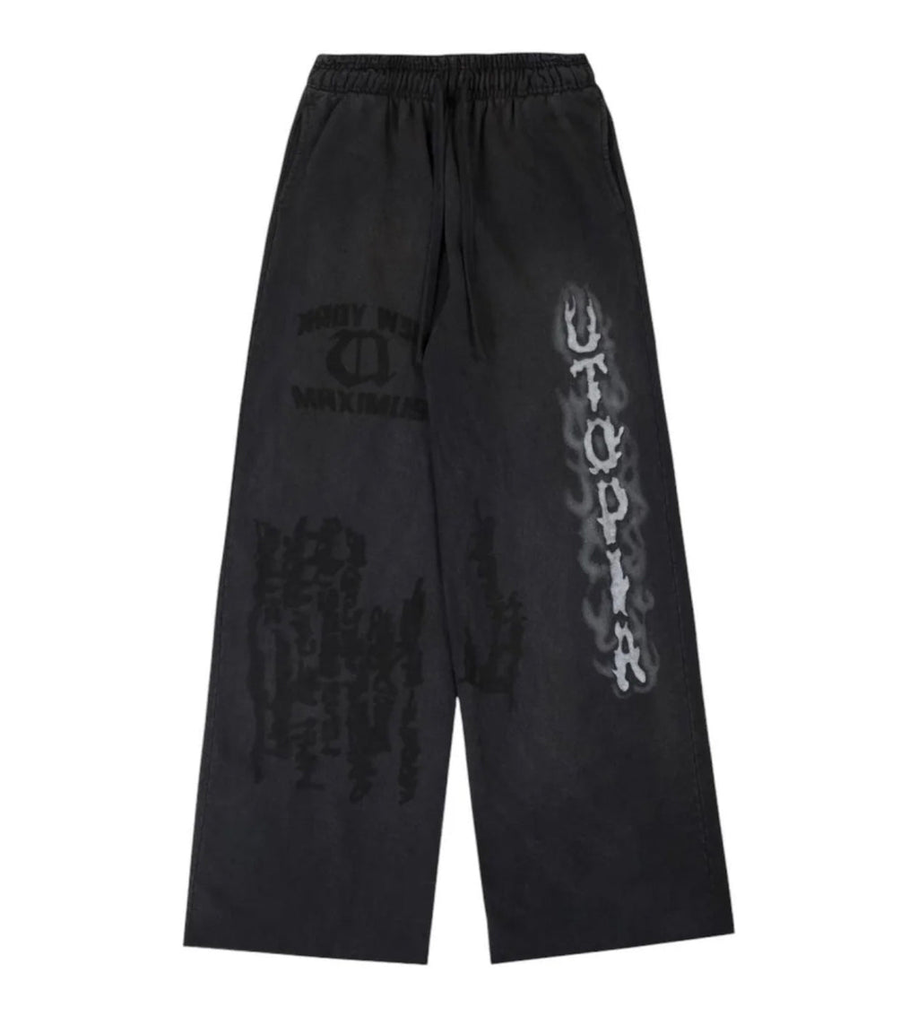 Travis Met Life Tour Sweatpants Washed Black