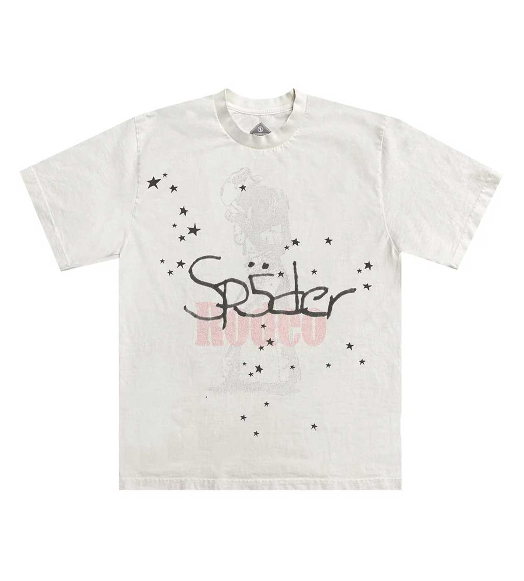 Travis Scott CJ x Sp5der Days Before Rodeo Tee II