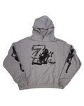 Triple Sevens Trap Logo Pullover Hoodie Grey
