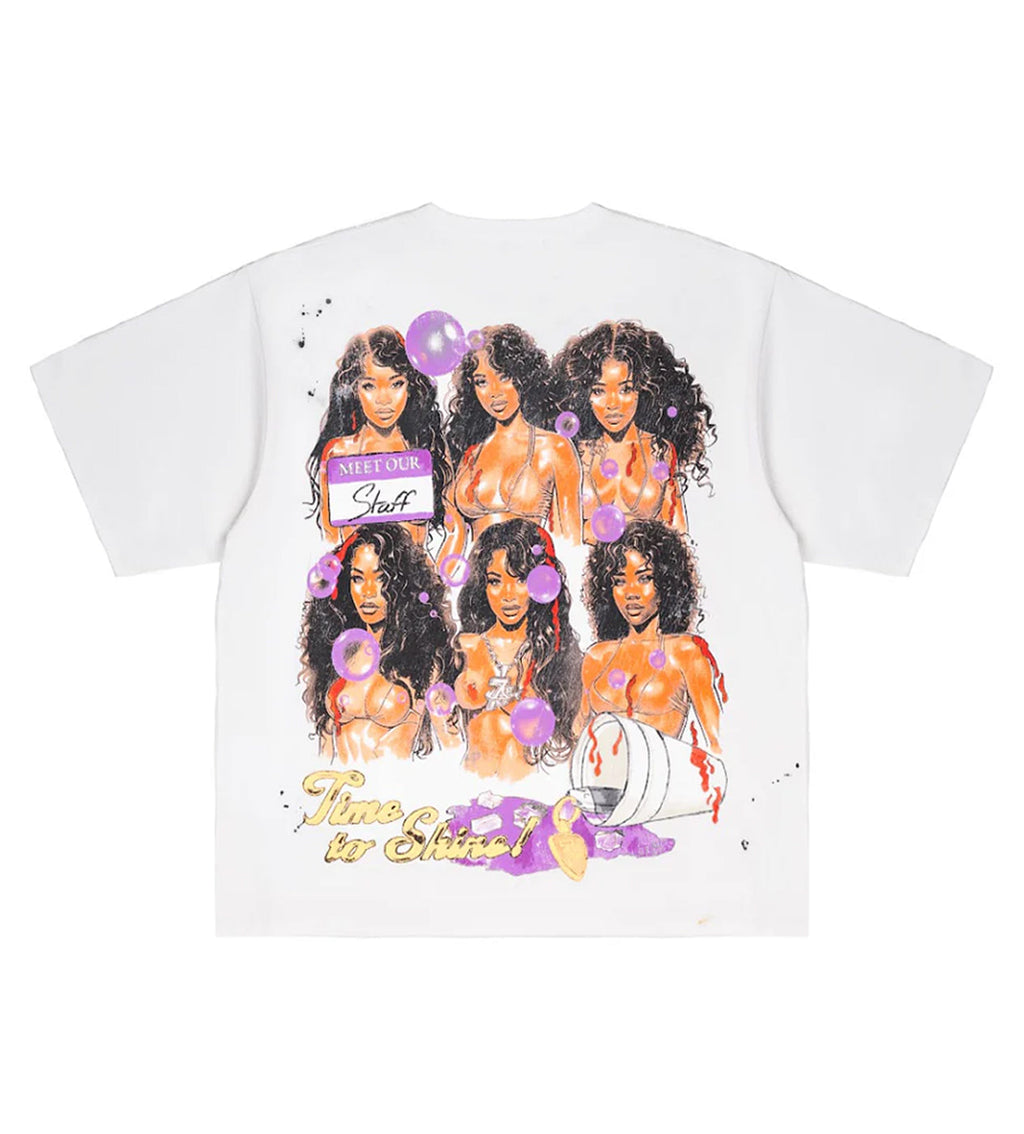 Triple Sevens Wash & Go Tee White