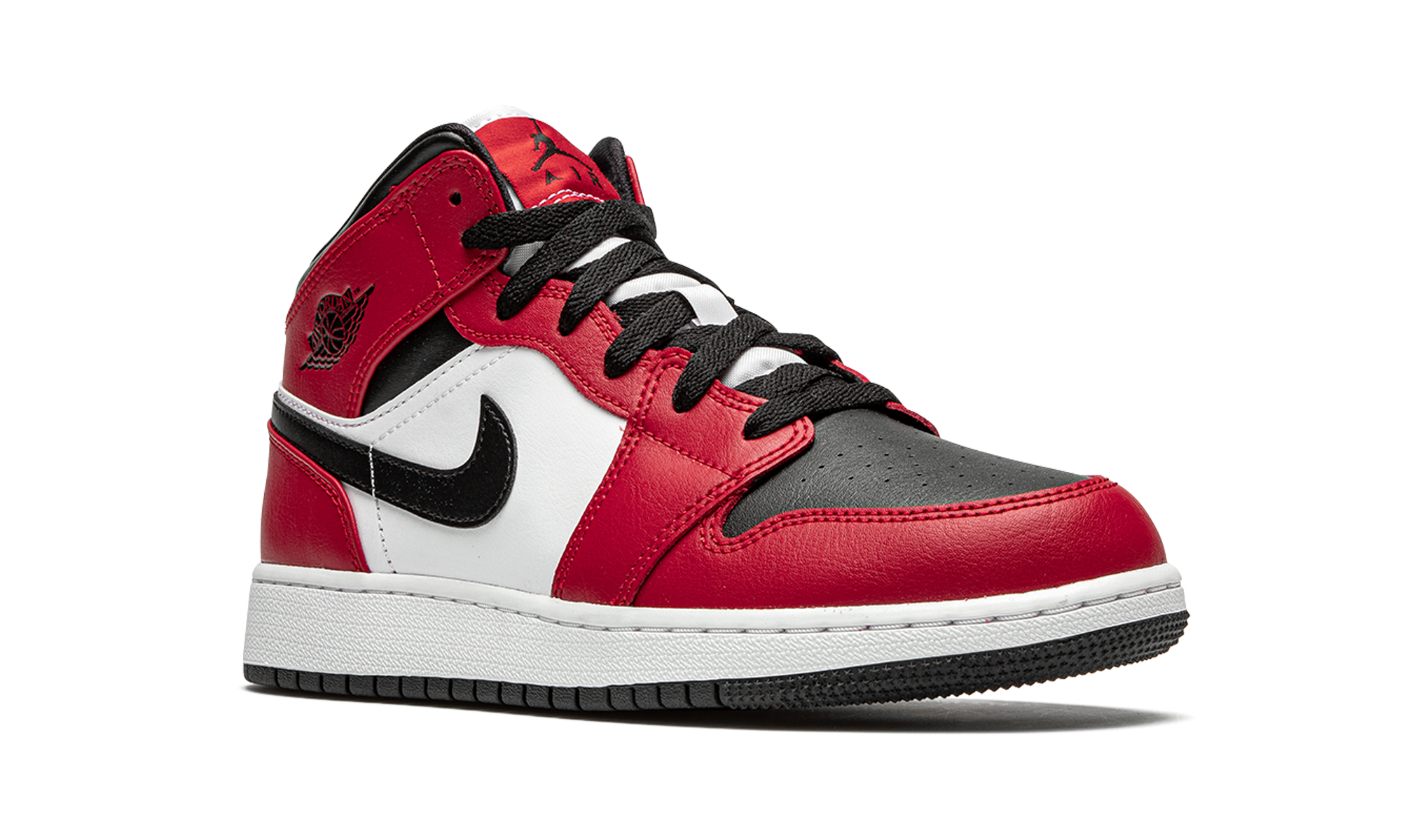 Air Jordan 1 Mid GS "Chicago Black Toe" 554725 069