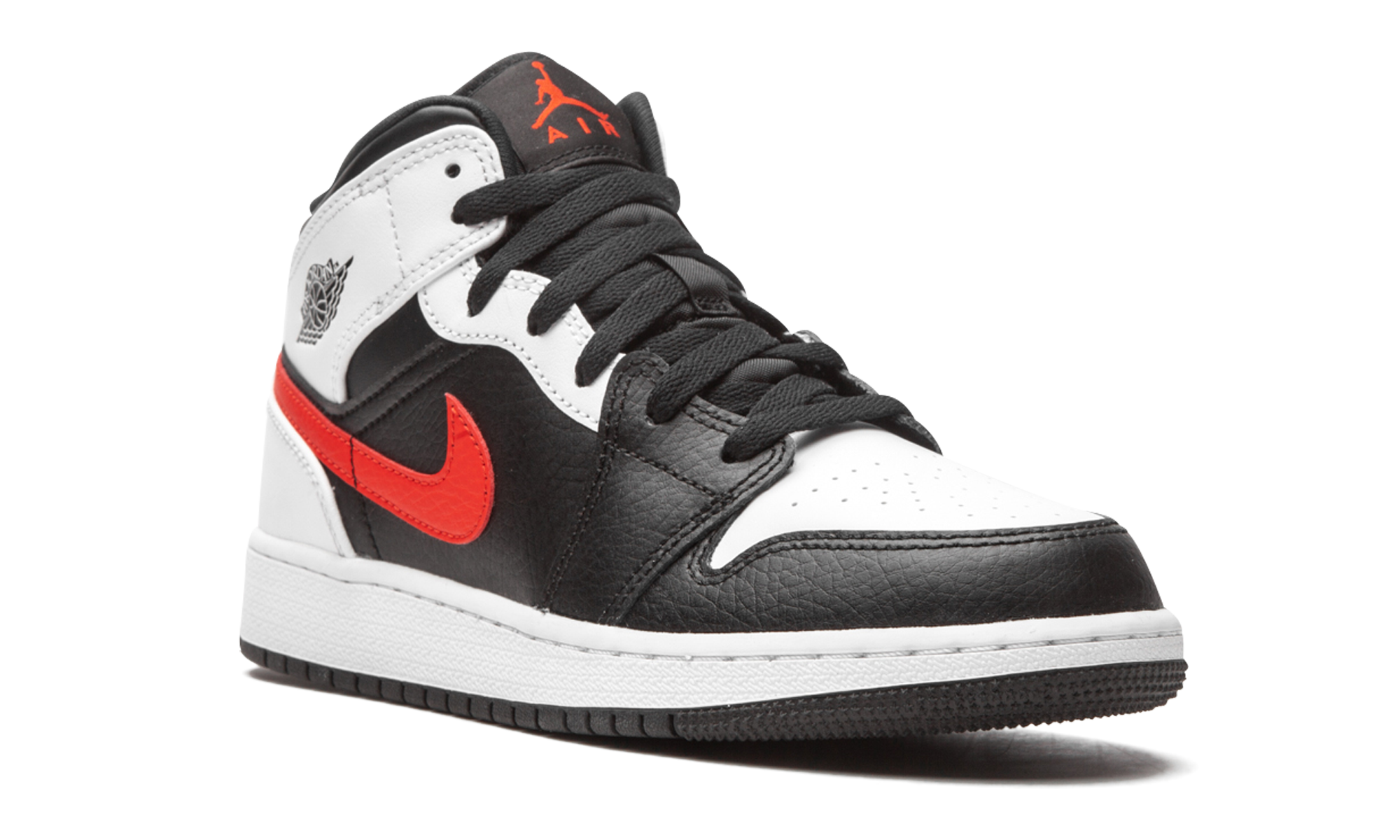 Air Jordan 1 Mid GS "Chile Red" 554725 075
