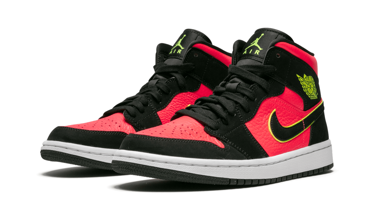 AIR JORDAN 1 MID WMNS "Hot Punch / Volt" BQ6472 006