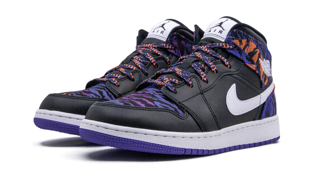 Air Jordan 1 Mid SE GS "Tiger Stripe" AV5174 005