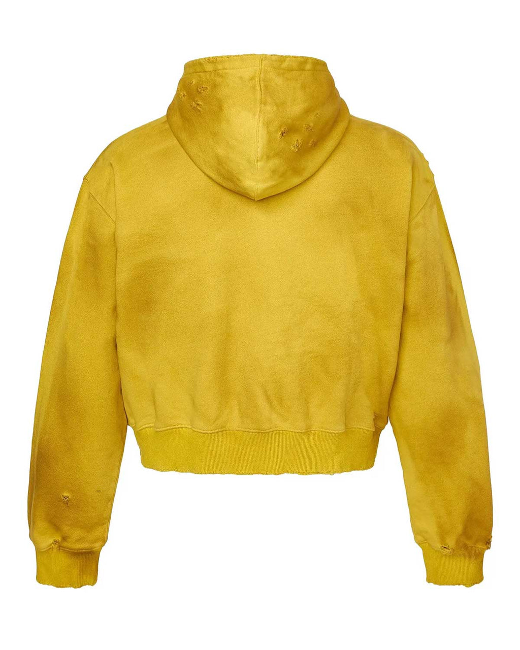 Vale Forever Doodle Zip Up Hoodie Yellow