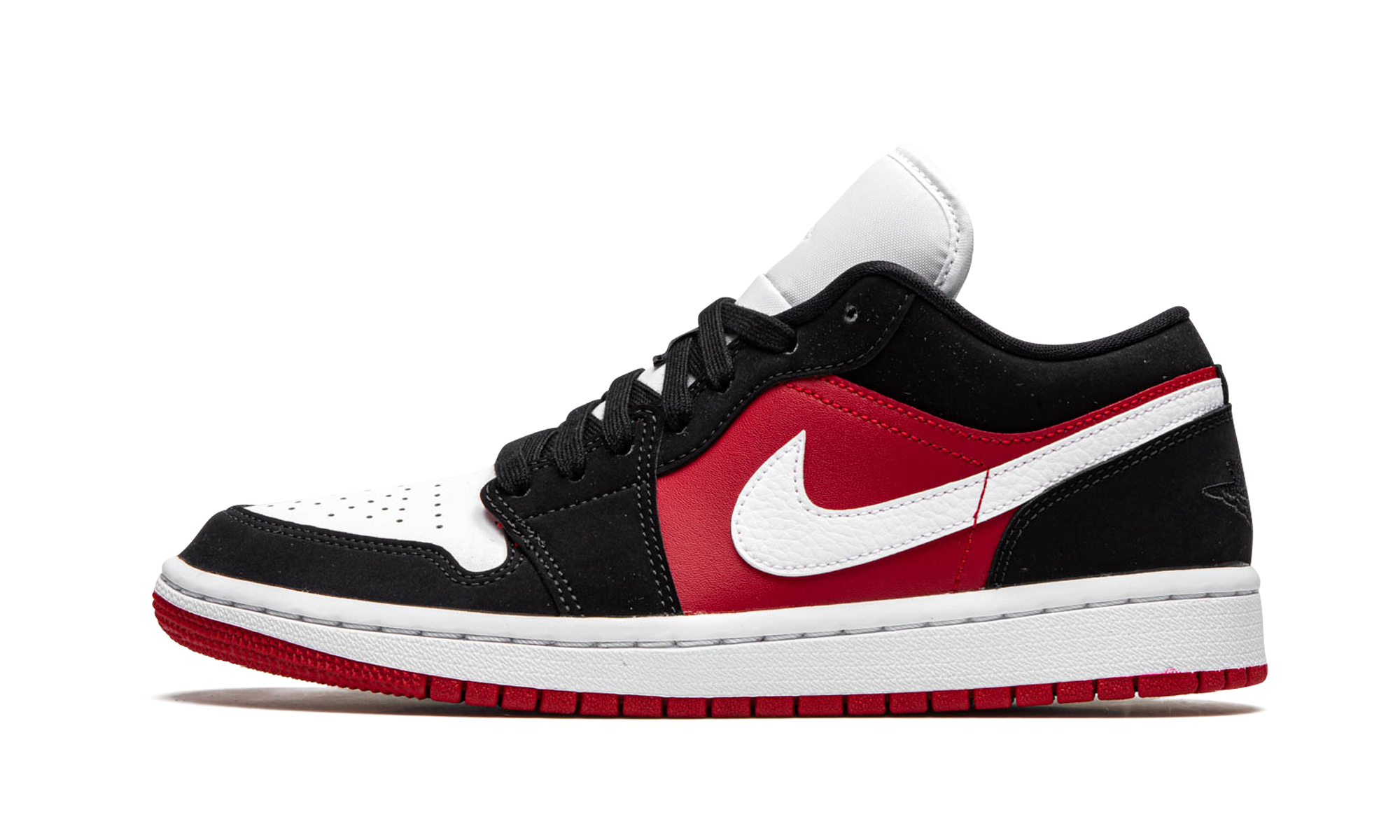 AIR JORDAN 1 LO WMNS "Black / White / Gym Red" DC0774 016
