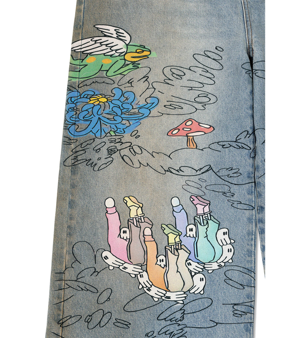 WNTD Art Is War Painter Pants
