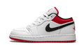 Air Jordan 1 Low GS "White / Gym Red" 553560 118