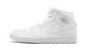 Air Jordan 1 Mid "White / Pure Platinum" 554724 104