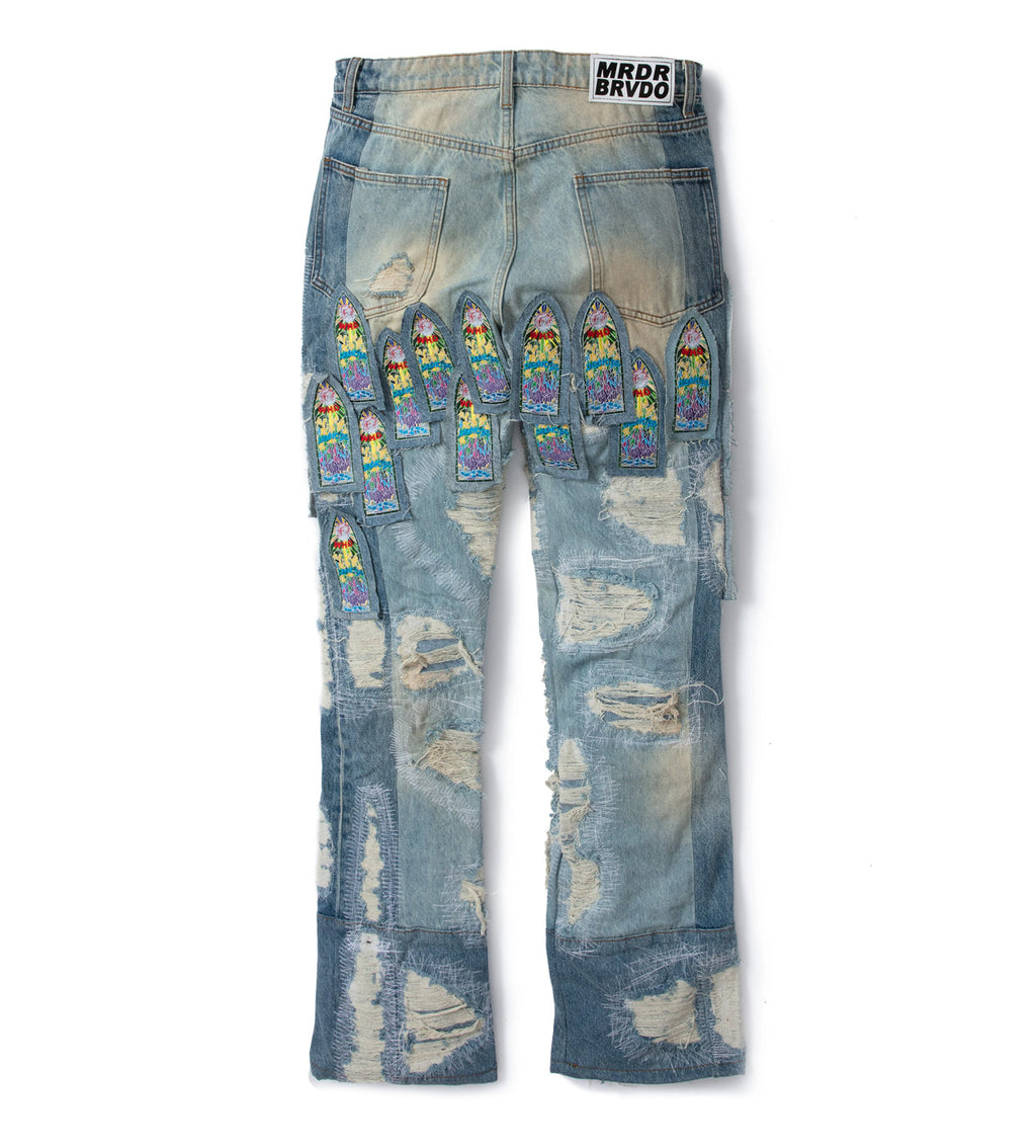 Who Decides War Coliseum Fusion Denim Sky Blue
