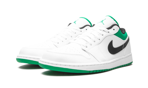 Air Jordan 1 Low "White / Lucky Green" 553558 129