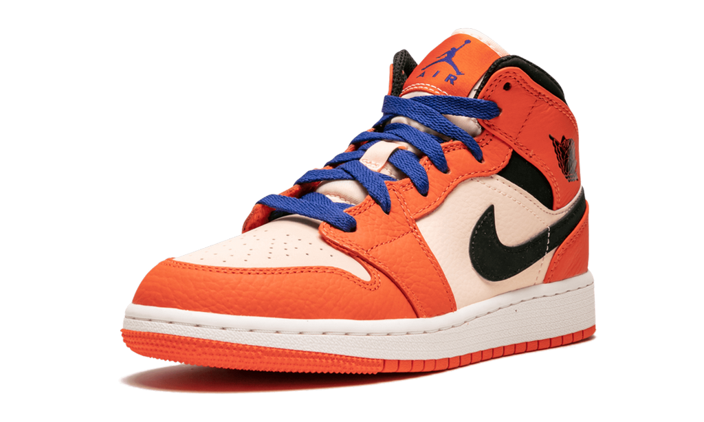 Air Jordan 1 Mid SE GS "Team Orange" BQ6931 800
