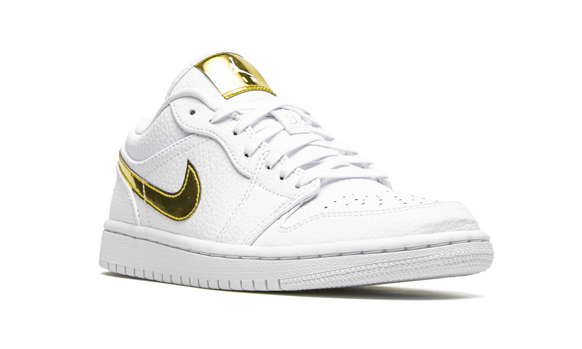 AIR JORDAN 1 Low SE WMNS "White Metallic Gold" CZ4776 100