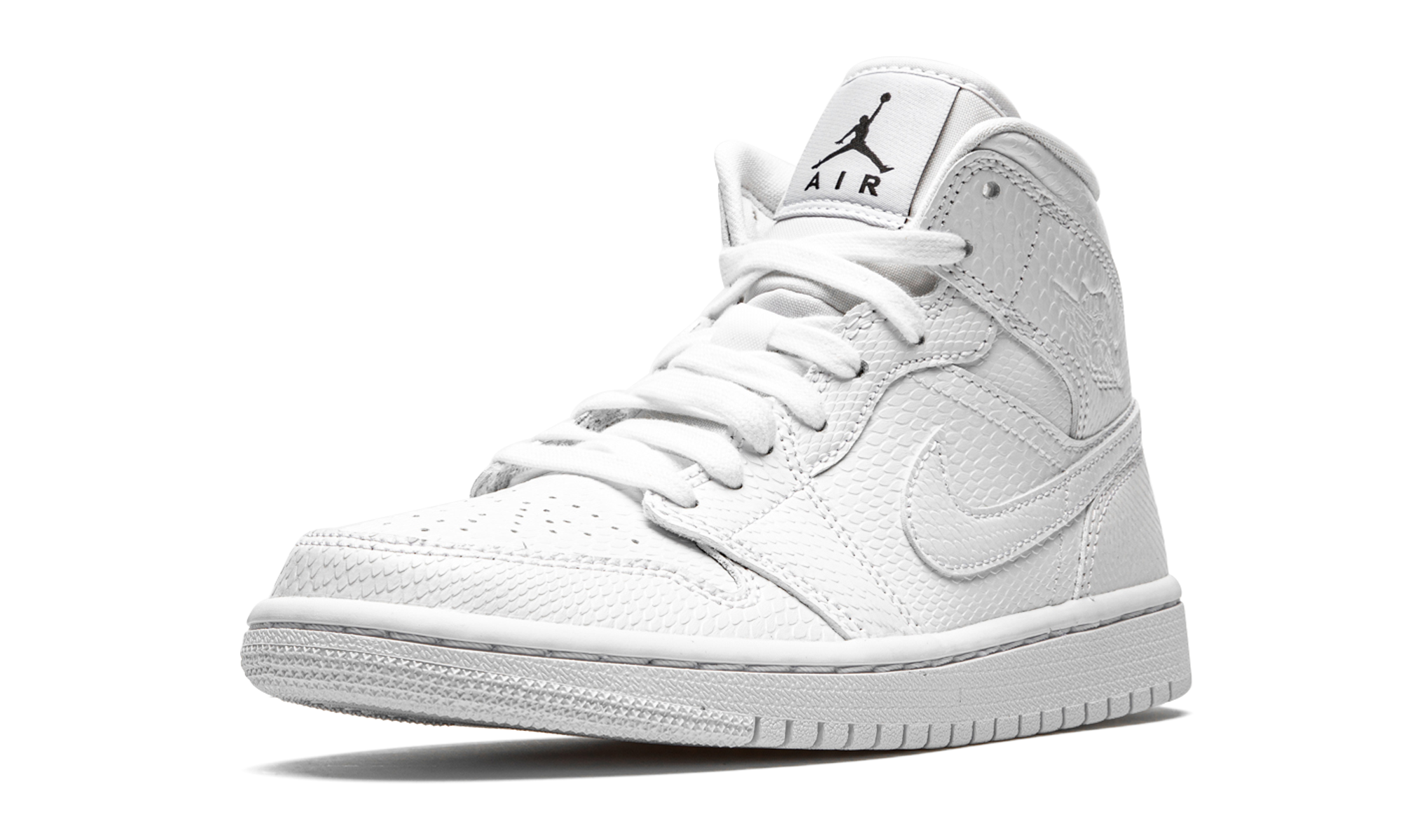AIR JORDAN 1 MID WMNS "White Snakeskin" BQ6472 110