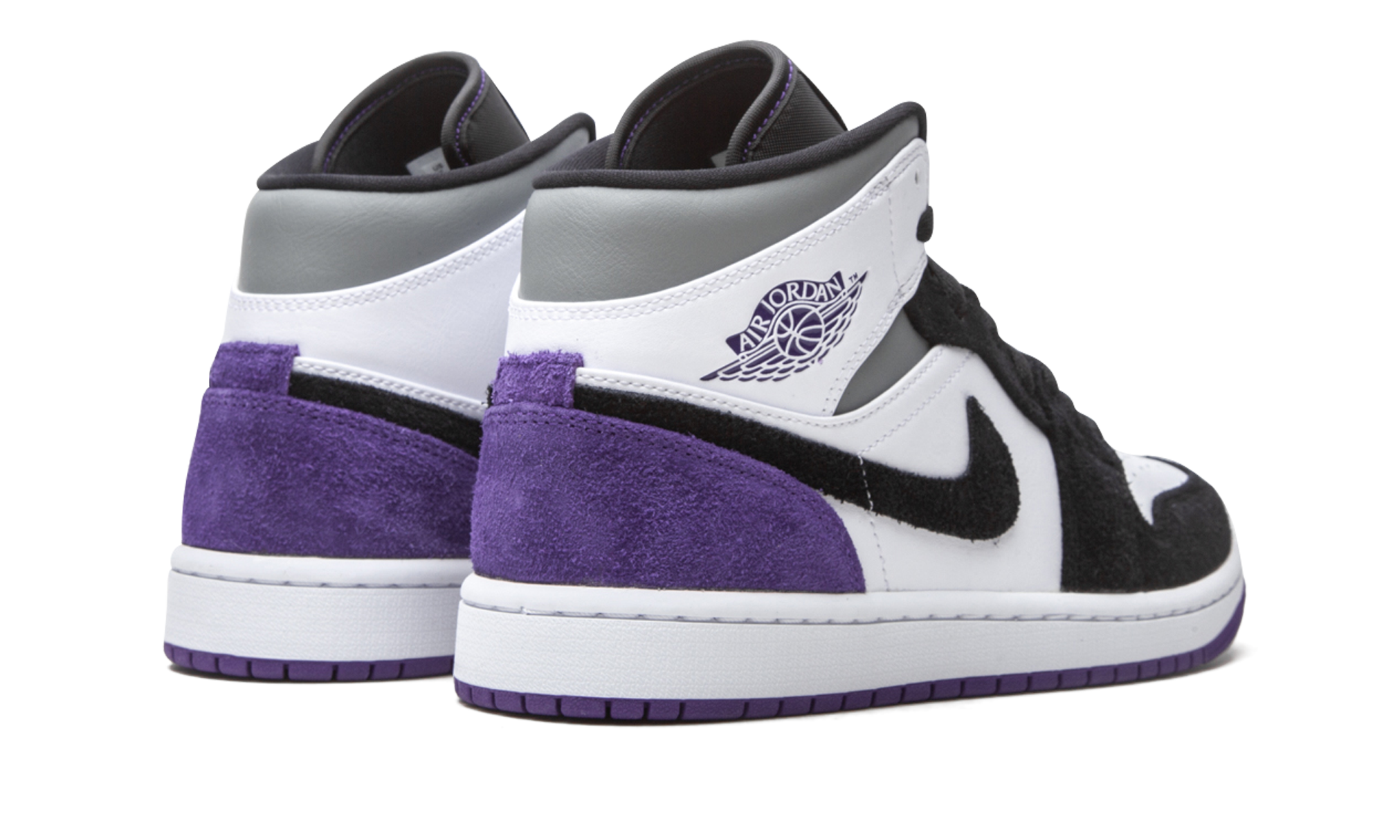 Air Jordan 1 Mid SE "Court Purple Suede" 852542 105