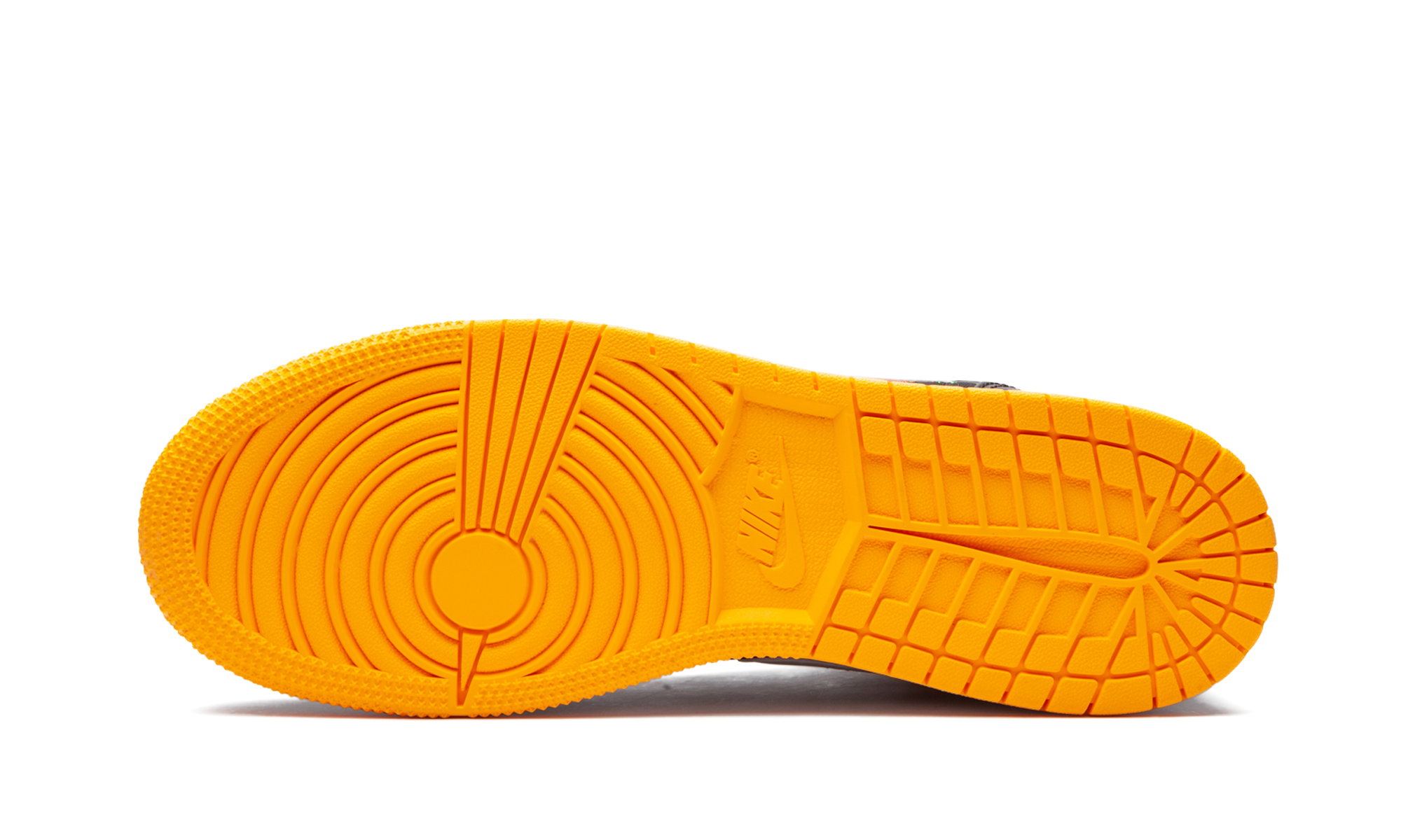 Air Jordan 1 Mid GS "Black / Laser Orange" 555112 003