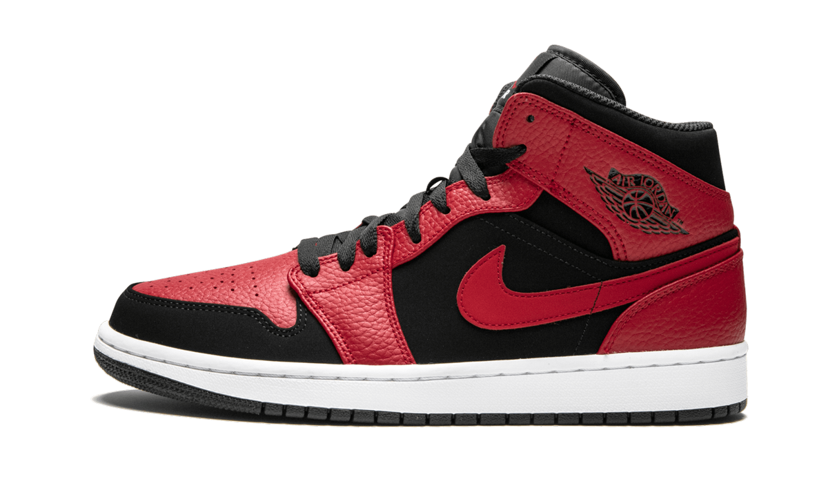 Air Jordan 1 Mid "Bred" 554724 054