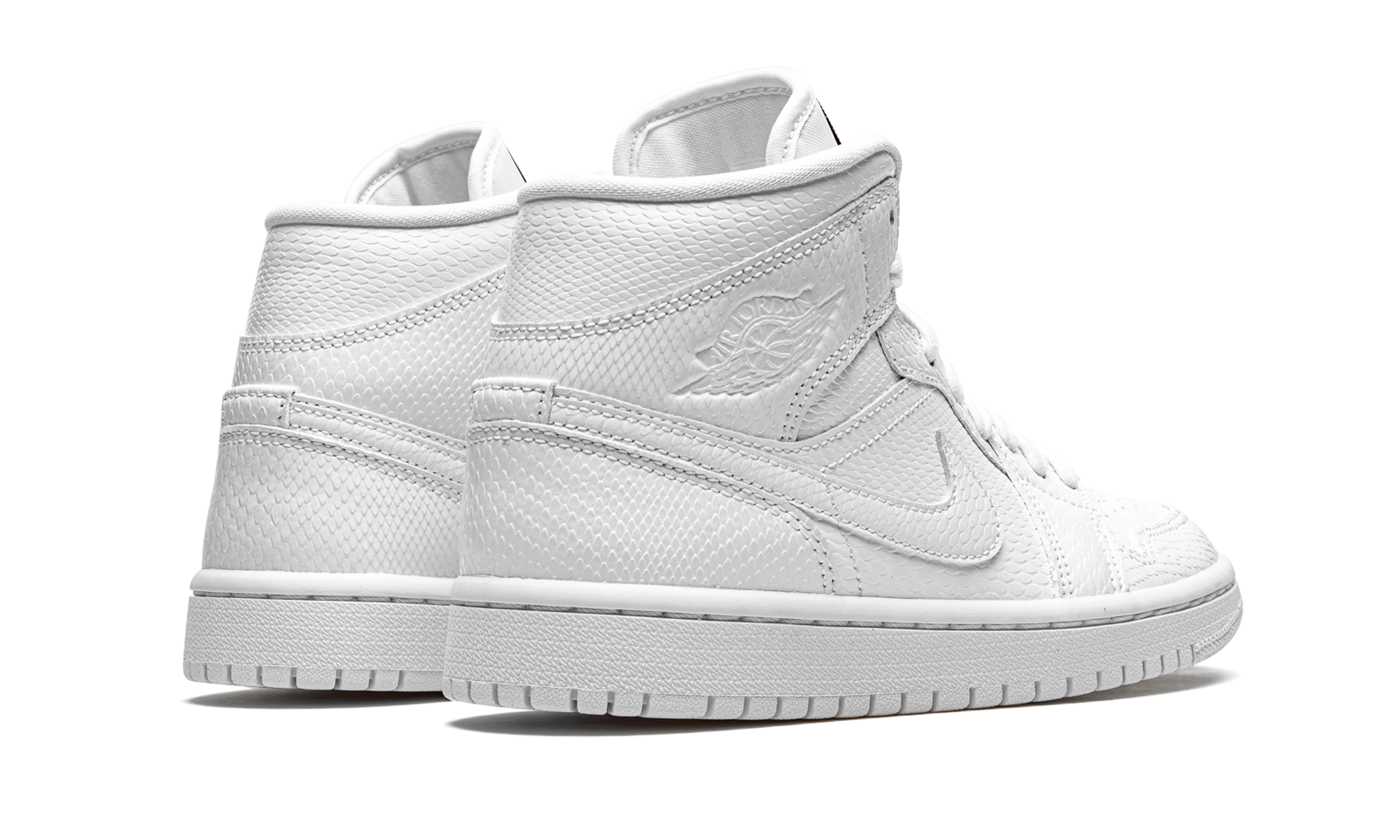 AIR JORDAN 1 MID WMNS "White Snakeskin" BQ6472 110
